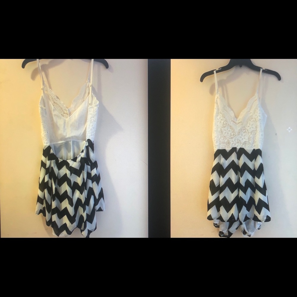 Chevron Romper